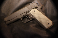 Kimber 1911 .45 in Patriot brown cerakote by acoating.com_1