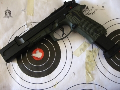 Beretta 92 compensated pistol_1